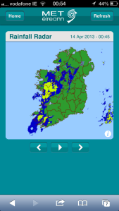 Met.ie Rainfall Radar